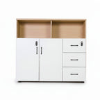 Office Low Storage Cabinet Lockable File Cabinet Drawer Unit 120–320cm
