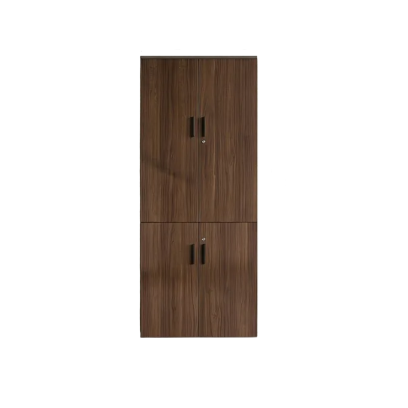 Wood File Cabinet Glass Door Lockable Storage Bookcase 80–480cm
