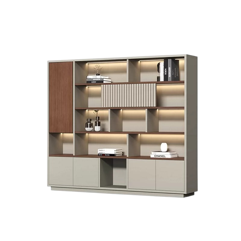 ArvionFurn Executive Office Storage Cabinet with Optional Glass Doors, 80–480cm, Clothes Rail & Large Storage