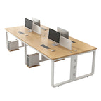 ArvionFurn Modern Rectangular Meeting & Training Table, 1–8 Person Options