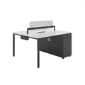 ArvionFurn Modern Office Workstation Desk, 2–6 Person Employee Desk Office Staff Desk