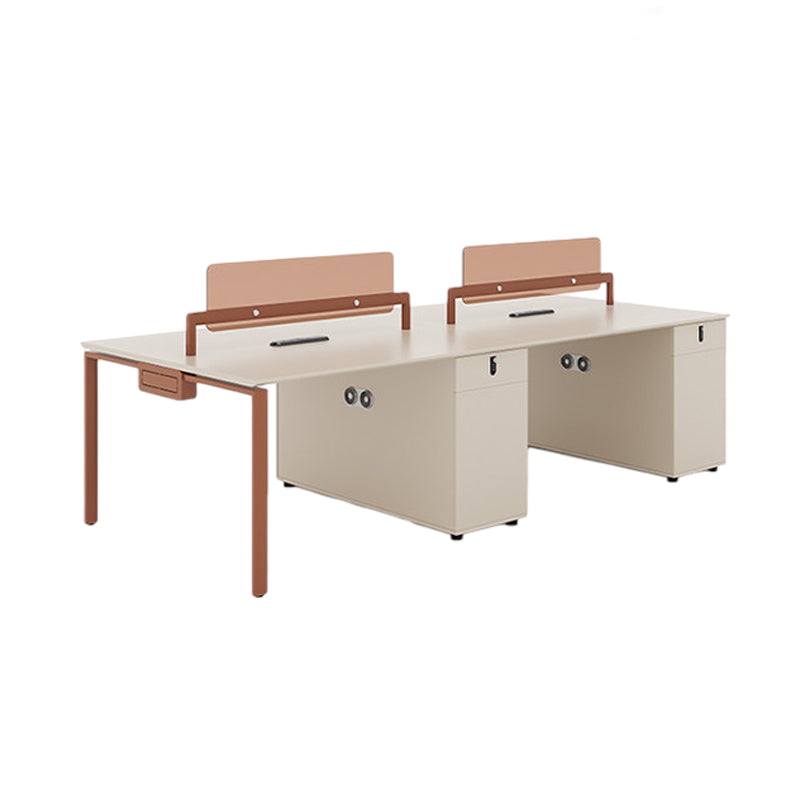 ArvionFurn Modern Office Workstation Desk, 2–6 Person Employee Desk Office Staff Desk