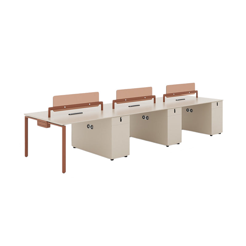 ArvionFurn Modern Office Workstation Desk, 2–6 Person Employee Desk Office Staff Desk