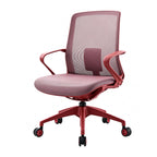 ArvionFurn Team Office Desk Set for 2, 4 or 6 People, Red or Gray Staff Workstation Furniture