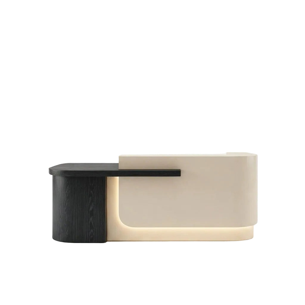 Modern Reception Desk Retail Counter Salon Front Desk 120–420cm