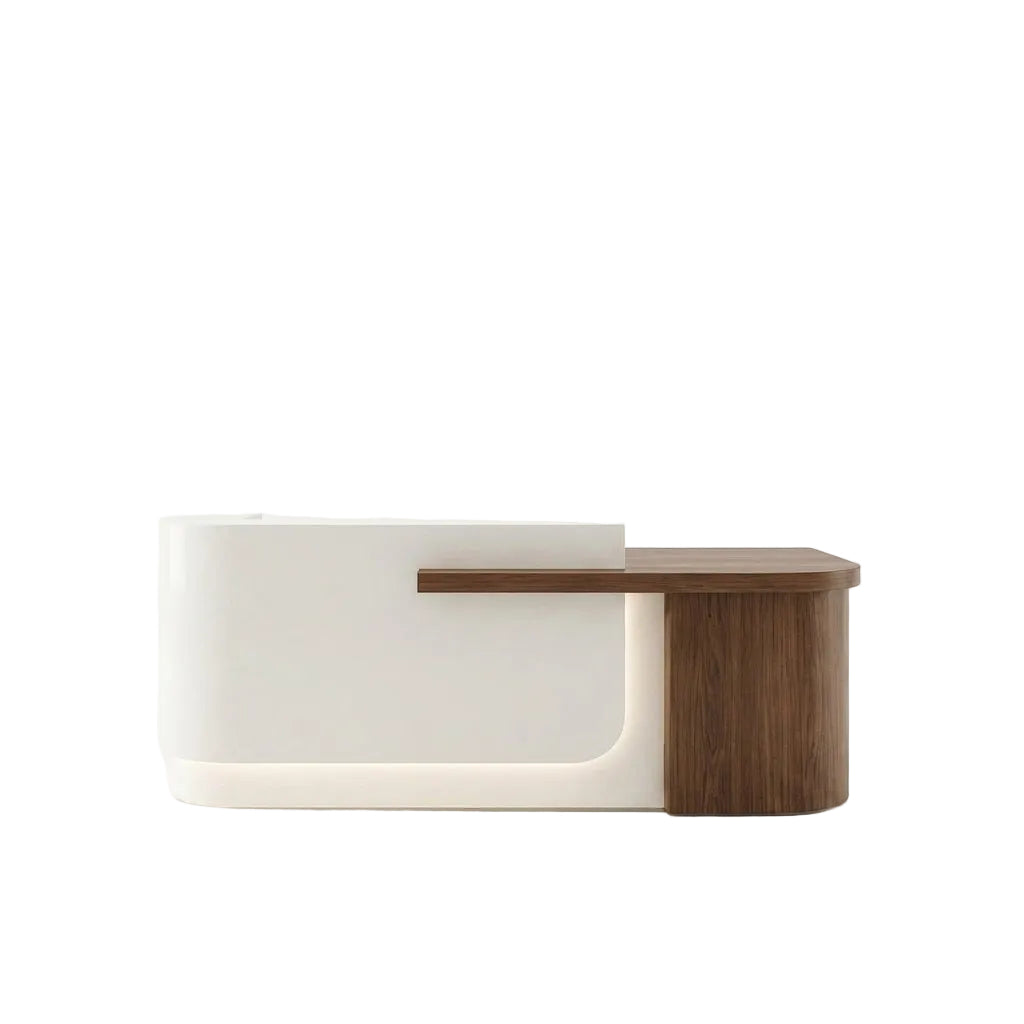Modern Reception Desk Retail Counter Salon Front Desk 120–420cm