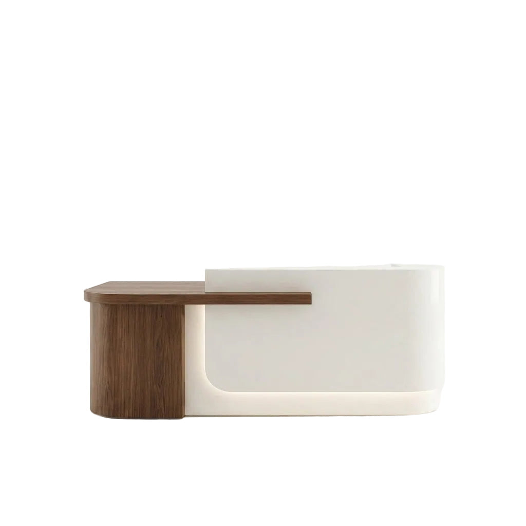 Modern Reception Desk Retail Counter Salon Front Desk 120–420cm