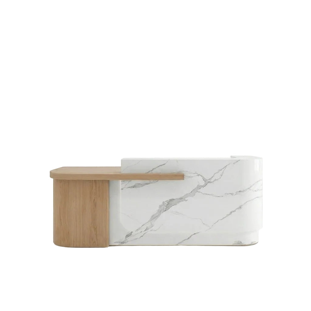 Modern Reception Desk Retail Counter Salon Front Desk 120–420cm