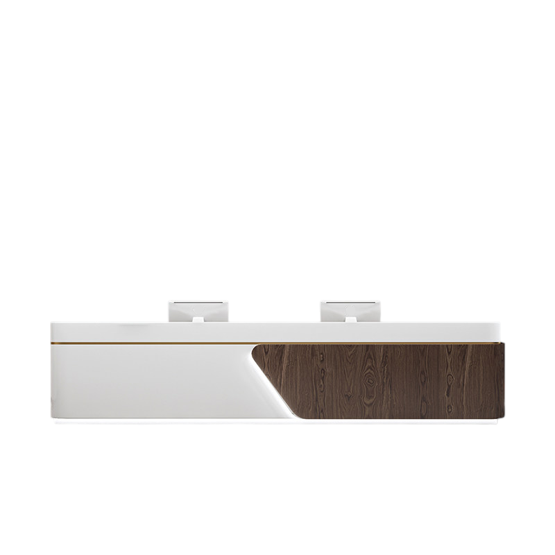 Stainless Steel Reception Desk Hotel Front Counter 120–400cm