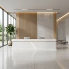 Stainless Steel Reception Desk Hotel Front Counter 120–400cm