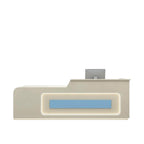 Modern Reception Desk Retail Counter Lacquer 100–300cm No Assembly