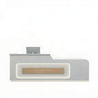 Modern Reception Desk Retail Counter Lacquer 100–300cm No Assembly