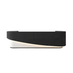 Modern Reception Desk with LED Lighting for Salon, Hotel, Retail