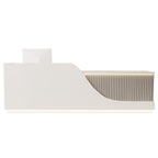 Modern Reception Desk Counter Retail Salon 120–400cm Reception Desk For Office, Salon
