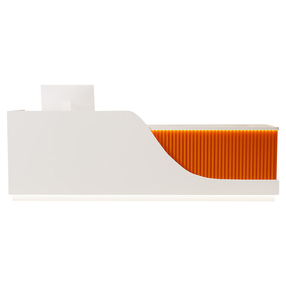 Modern Reception Desk Counter Retail Salon 120–400cm Reception Desk For Office, Salon