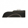 Lacquer Reception Desk with Spacious Storage for Salon, Retail & Office | ArvionFurn