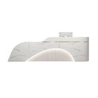 Lacquer Reception Desk with Spacious Storage for Salon, Retail & Office | ArvionFurn