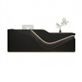 Modern Curved Lacquer Reception Desk for Beauty Salon, Retail & Clinic | ArvionFurn