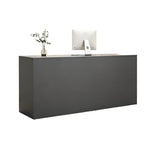 Modern Reception Desk with LED for Salon Hotel Retail 100–380cm