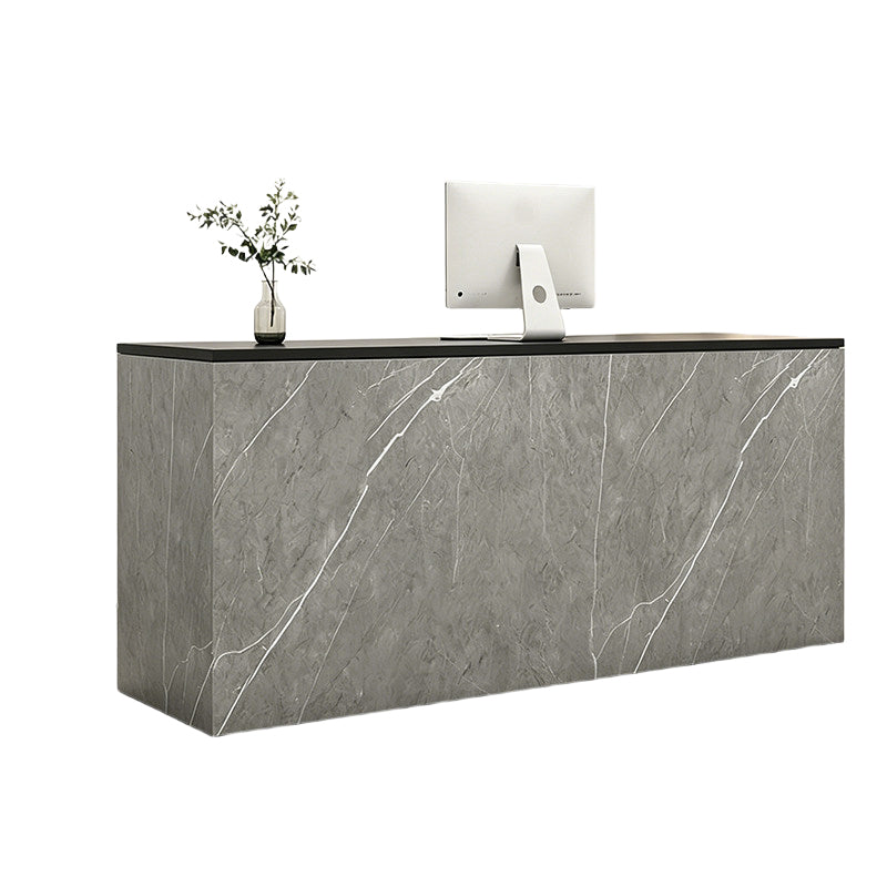 Modern Reception Desk with LED for Salon Hotel Retail 100–380cm