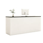 Modern Reception Desk with LED for Salon Hotel Retail 100–380cm