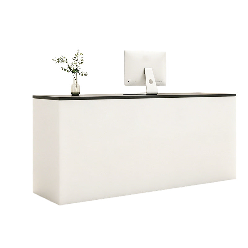 Modern Reception Desk with LED for Salon Hotel Retail 100–380cm