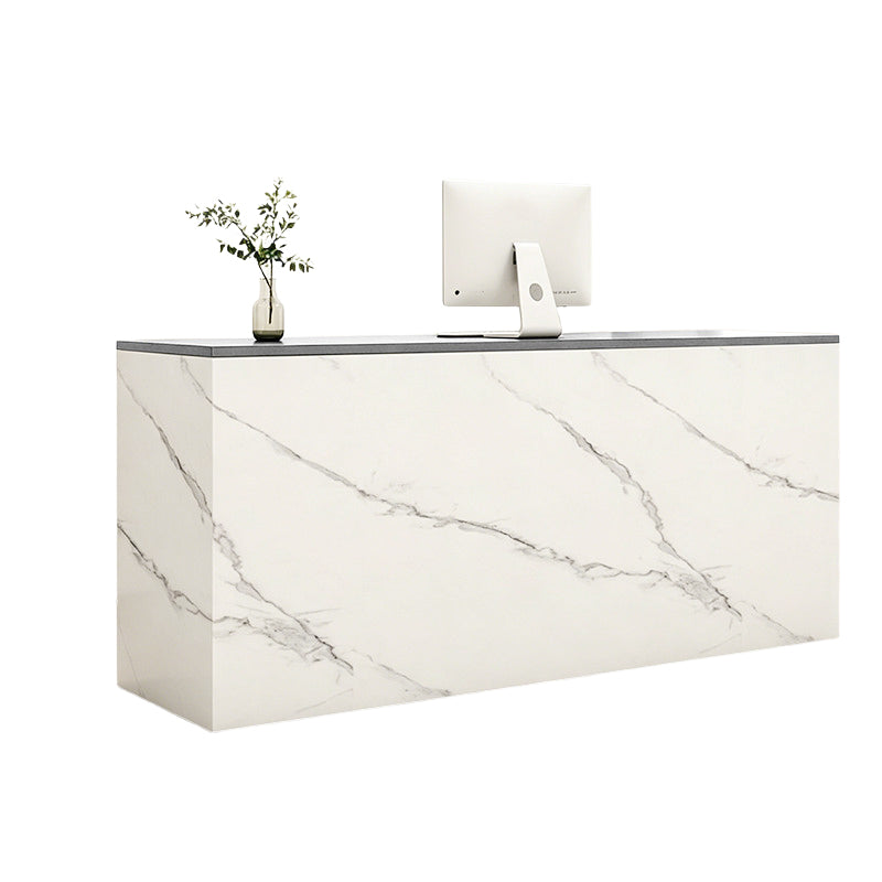 Modern Reception Desk with LED for Salon Hotel Retail 100–380cm