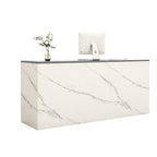 Modern Reception Desk with LED for Salon Hotel Retail 100–380cm