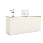 Modern Reception Desk with LED for Salon Hotel Retail 100–380cm