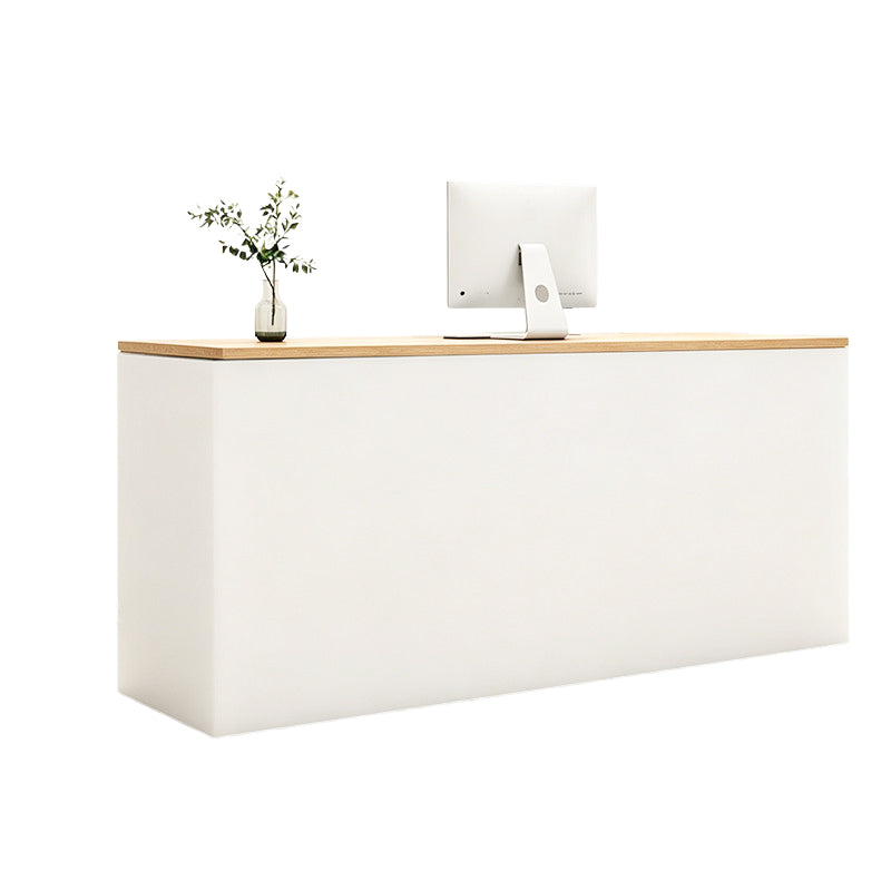 Modern Reception Desk with LED for Salon Hotel Retail 100–380cm