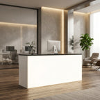 Modern Reception Desk with LED for Salon Hotel Retail 100–380cm