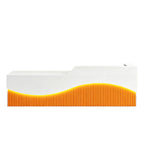 Modern L-Shaped Lacquer Reception Desk with Storage for Retail, Salon & Office 120-520cm