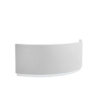 Modern Curved Reception Desk with LED Lighting, Storage & Custom Logo | ArvionFurn