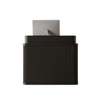 Cream Style Commercial Reception Desk with Carbon Steel Frame & Lockable Drawer | ArvionFurn