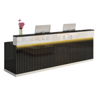 Modern Reception Desk Counter for Salon, Retail Store and Office Front Desk