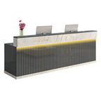 Modern Reception Desk Counter for Salon, Retail Store and Office Front Desk