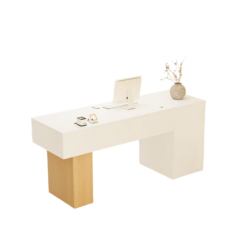 Modern Reception Desk Counter for Retail 120–240cm with Drawers