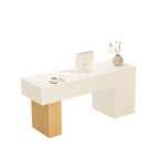 Modern Reception Desk Counter for Retail 120–240cm with Drawers