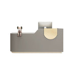 ArvionFurn Reception Counter for Retail Stores, Salons & Training Centers, 120–400cm