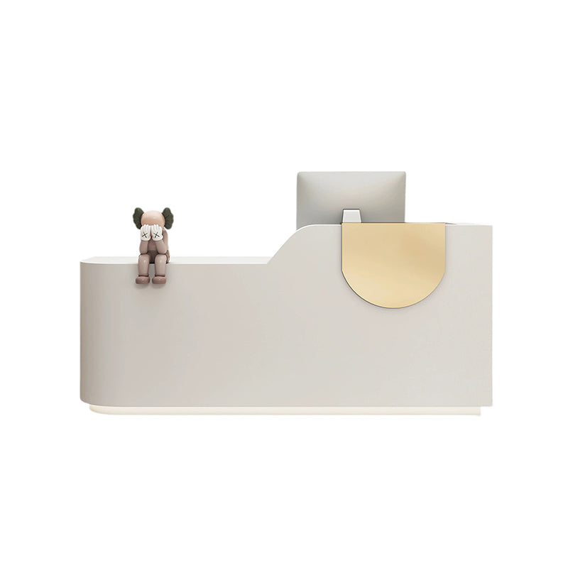 ArvionFurn Reception Counter for Retail Stores, Salons & Training Centers, 120–400cm