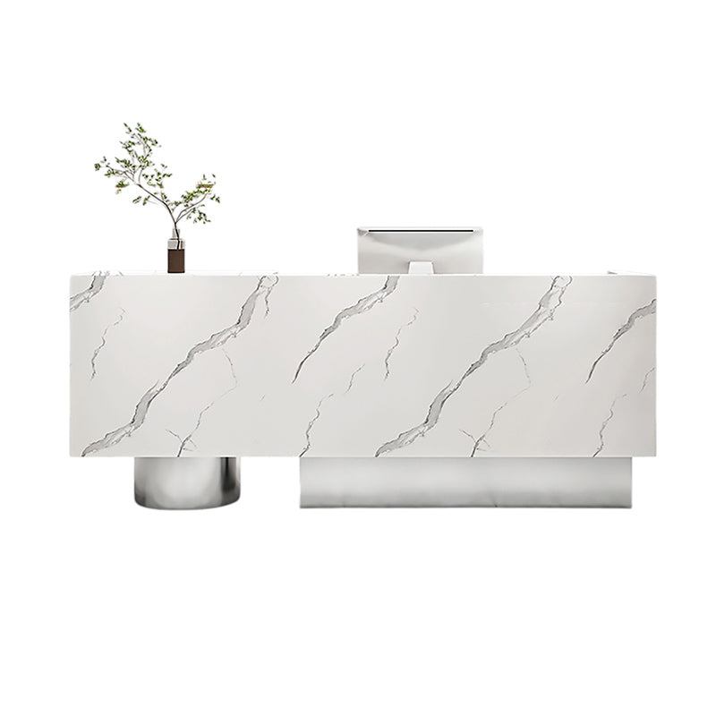 ArvionFurn Modern Retail Checkout Counter & Reception Desk for Clothing and Beauty Stores, 120–340cm