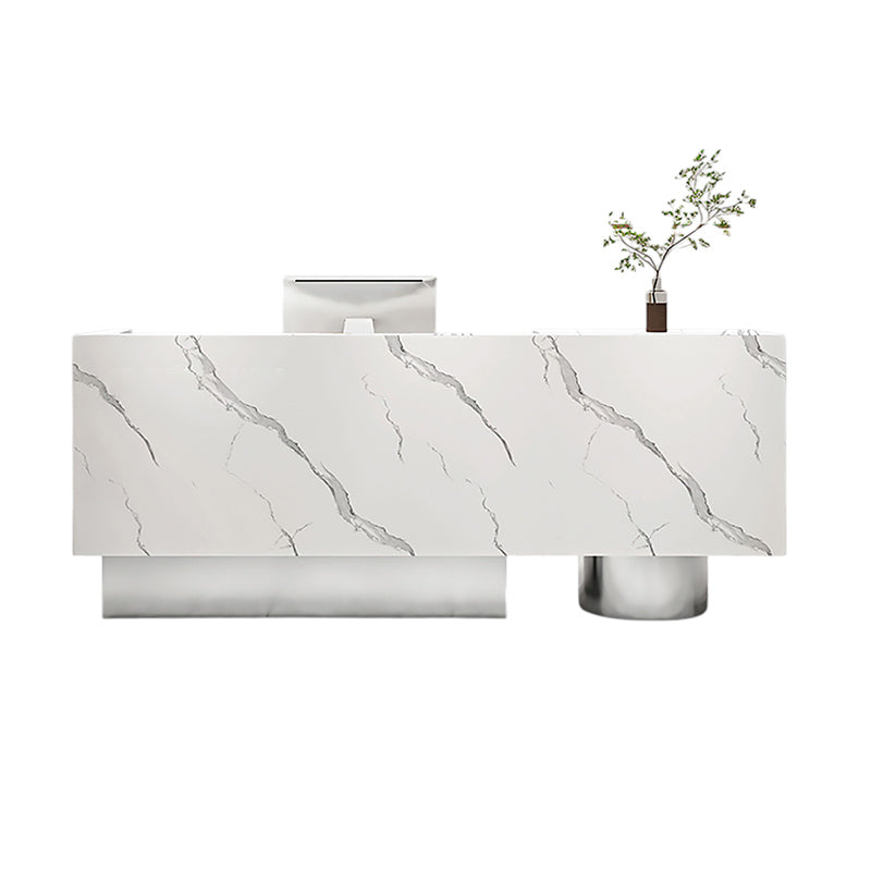 ArvionFurn Modern Retail Checkout Counter & Reception Desk for Clothing and Beauty Stores, 120–340cm
