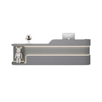 ArvionFurn Lacquer Reception Counter with Custom Logo, 120–400cm, Multiple Colors, No Assembly