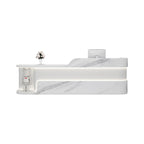 ArvionFurn Lacquer Reception Counter with Custom Logo, 120–400cm, Multiple Colors, No Assembly