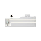 ArvionFurn Lacquer Reception Counter with Custom Logo, 120–400cm, Multiple Colors, No Assembly