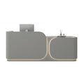 Modern Reception Desk for Salon Retail 100–400cm Custom Colors