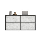 Modern Reception Desk for Salon Retail 100–380cm Lacquer Finish