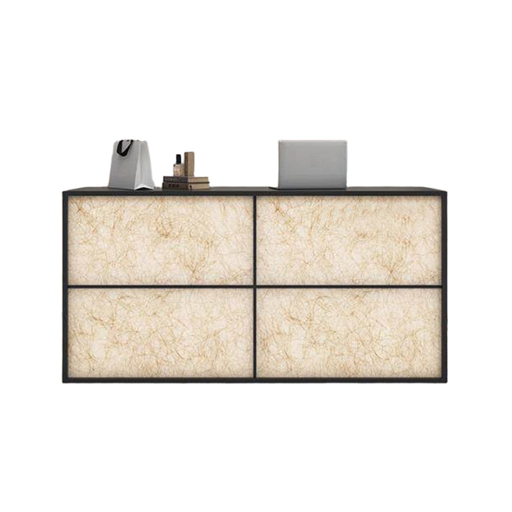Modern Reception Desk for Salon Retail 100–380cm Lacquer Finish