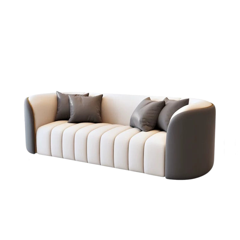 ArvionFurn Business Lounge Sofa Set with Coffee Table, Solid Wood Frame, 1–6 Seat Options