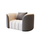ArvionFurn Business Lounge Sofa Set with Coffee Table, Solid Wood Frame, 1–6 Seat Options